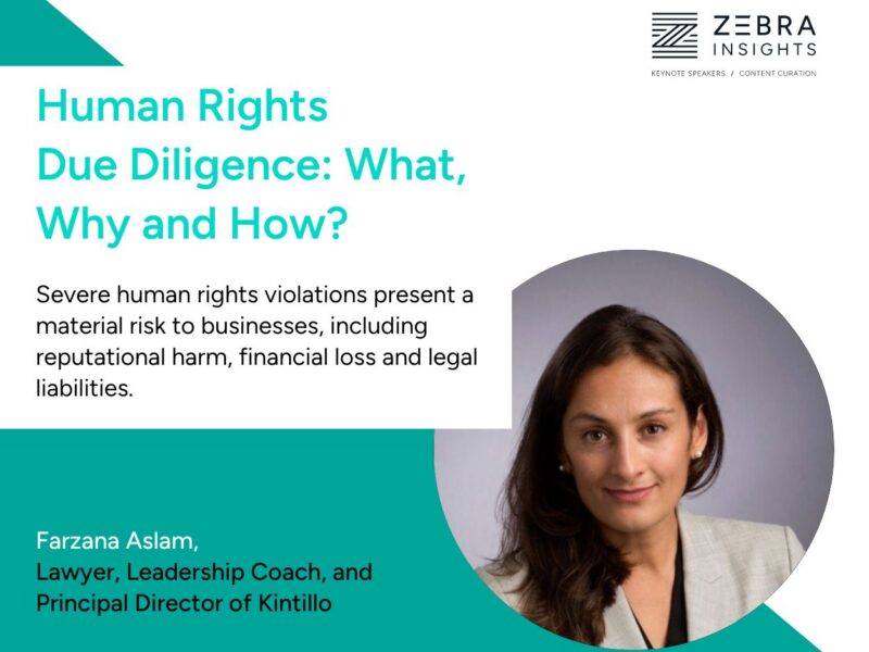 Human Rights Due Diligence: What, Why and How?